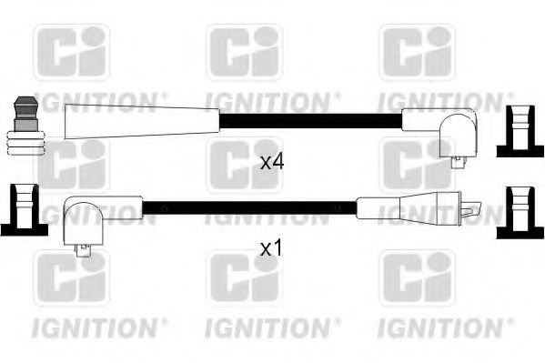 Комплект проводов зажигания QUINTON HAZELL XC946