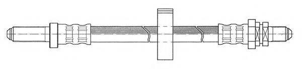 Тормозной шланг FERODO FHY2057