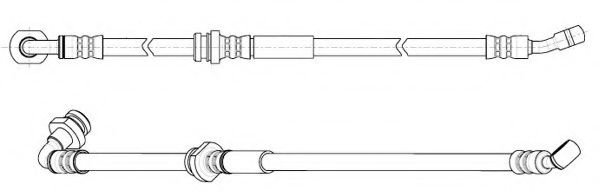 Тормозной шланг FERODO FHY3100