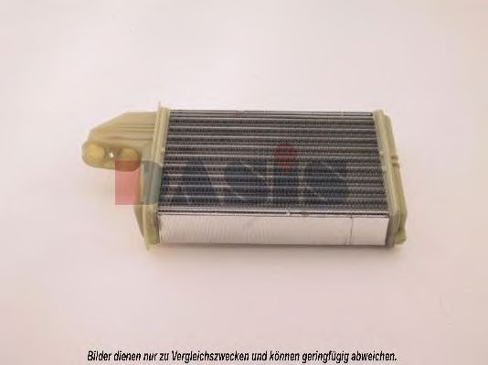 Теплообменник, отопление салона AKS DASIS BWA6172