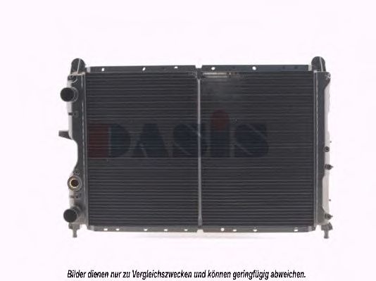 Радиатор, охлаждение двигателя AKS DASIS FTA2096