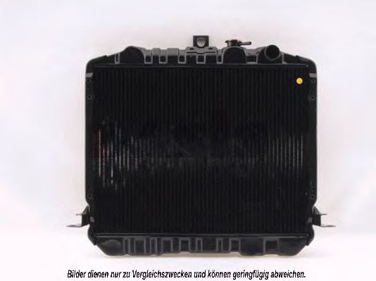 Радиатор, охлаждение двигателя AKS DASIS 53002106