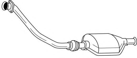 Труба выхлопного газа AKS DASIS SG49125
