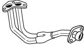 Труба выхлопного газа AKS DASIS SG34139