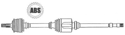 Приводной вал FARCOM 121788