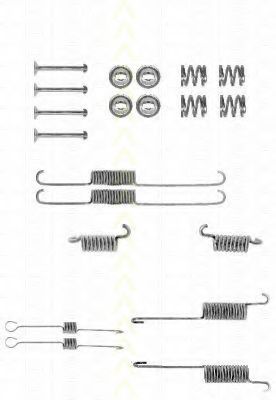 Комплектующие, тормозная колодка TRISCAN 8105 162283