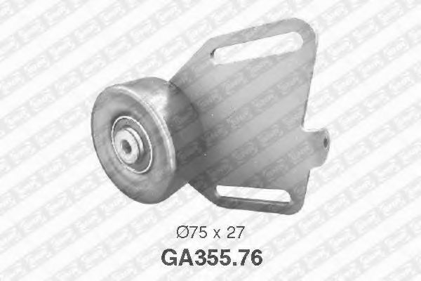 Натяжной ролик, поликлиновой  ремень SNR GA355.76