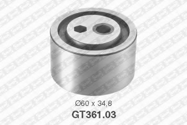 Натяжной ролик, ремень ГРМ SNR GT361.03
