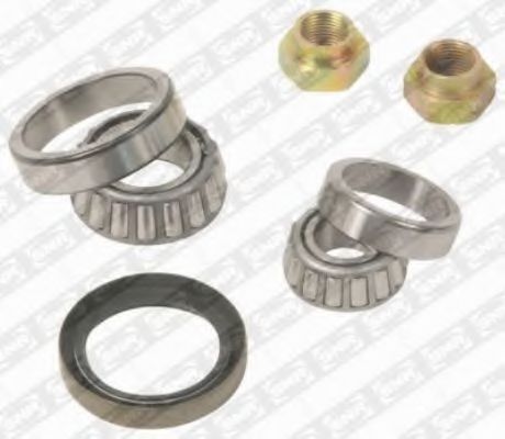 Комплект подшипника ступицы колеса SNR R158.08