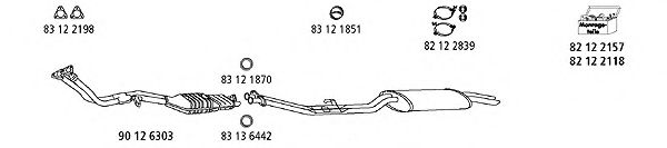 Система выпуска ОГ HJS BMW_52