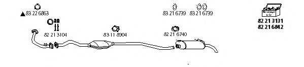 Система выпуска ОГ HJS Ci_56