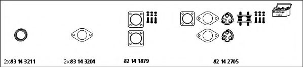 Система выпуска ОГ HJS MT-OP55