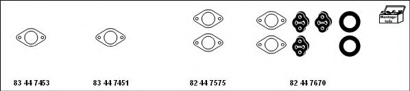 Система выпуска ОГ HJS MT-MA68
