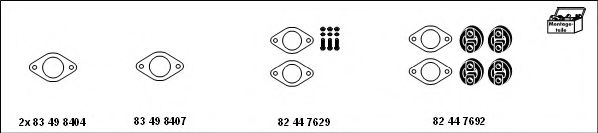 Система выпуска ОГ HJS MT-Kia30