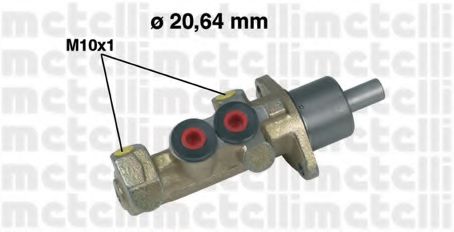 Главный тормозной цилиндр METELLI 05-0242