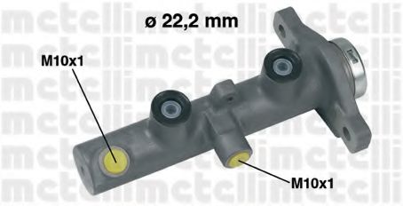 Главный тормозной цилиндр METELLI 05-0430