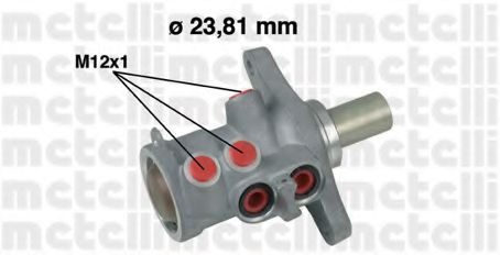 Главный тормозной цилиндр METELLI 05-0638