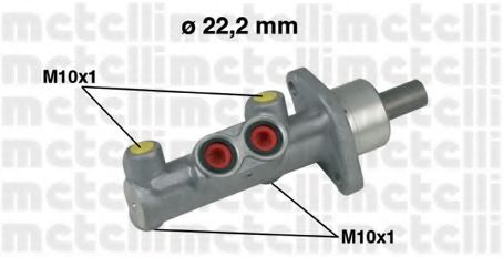 Главный тормозной цилиндр METELLI 05-0637