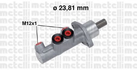 Главный тормозной цилиндр METELLI 05-0687