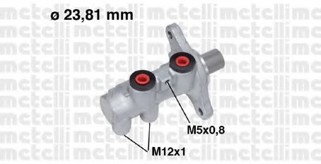 Главный тормозной цилиндр METELLI 05-0714