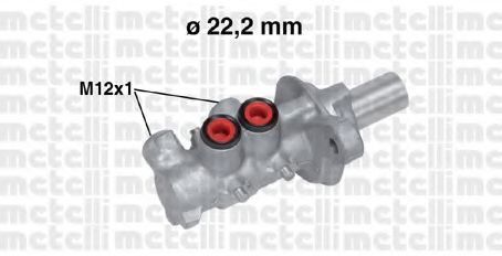 Главный тормозной цилиндр METELLI 05-0757