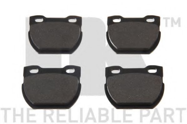 Комплект тормозных колодок, дисковый тормоз NK 224034