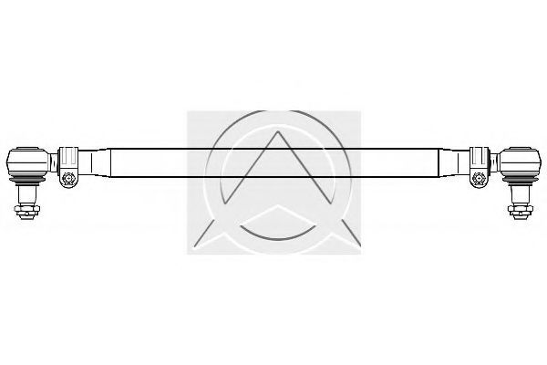 Поперечная рулевая тяга SIDEM 501036