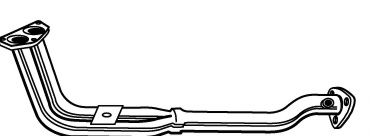 Труба выхлопного газа FONOS 15748