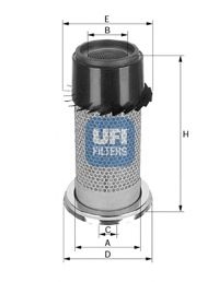 Воздушный фильтр UFI 27.293.00