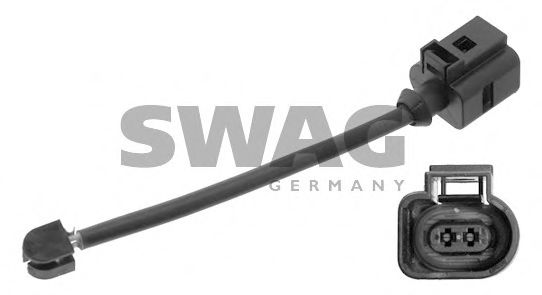Сигнализатор, износ тормозных колодок SWAG 30 93 4498