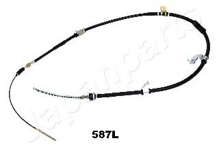 Трос, стояночная тормозная система JAPANPARTS BC-587L