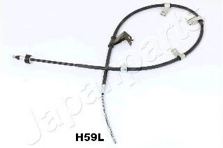 Трос, стояночная тормозная система JAPANPARTS BC-H59L