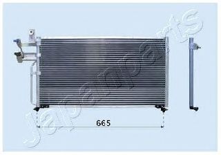 Конденсатор, кондиционер JAPANPARTS CND283027