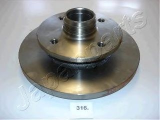 Тормозной диск JAPANPARTS DI-316