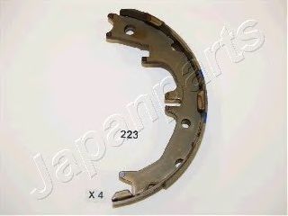 Комплект тормозных колодок, стояночная тормозная система JAPANPARTS GF-223AF