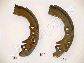 Комплект тормозных колодок JAPANPARTS GF-611AF