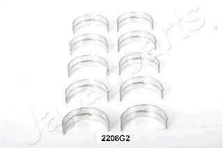 Комплект подшипников коленчатого вала JAPANPARTS MS2208G2