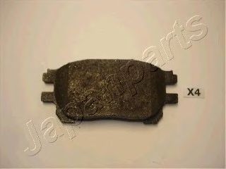 Комплект тормозных колодок, дисковый тормоз JAPANPARTS PA-271AF