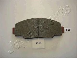 Комплект тормозных колодок, дисковый тормоз JAPANPARTS PA-285AF