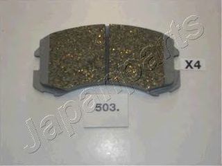 Комплект тормозных колодок, дисковый тормоз JAPANPARTS PA-503AF
