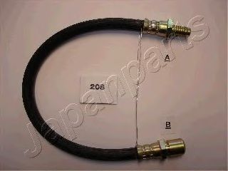Кронштейн, тормозный шланг JAPANPARTS TF-208