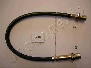 Кронштейн, тормозный шланг JAPANPARTS TF-236