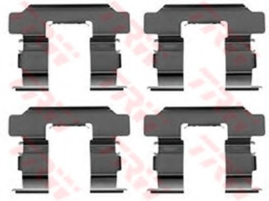 Комплектующие, колодки дискового тормоза QH Benelux 4651