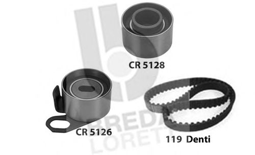 Комплект ремня ГРМ BREDA  LORETT KCD0710