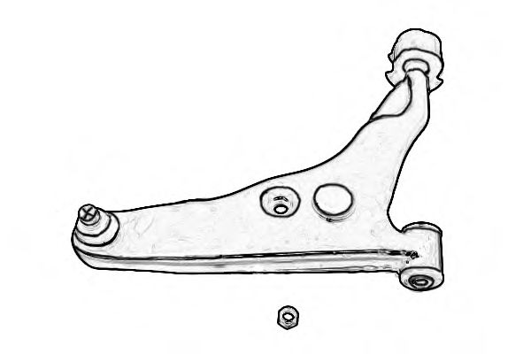 Рычаг независимой подвески колеса, подвеска колеса OCAP 0781964