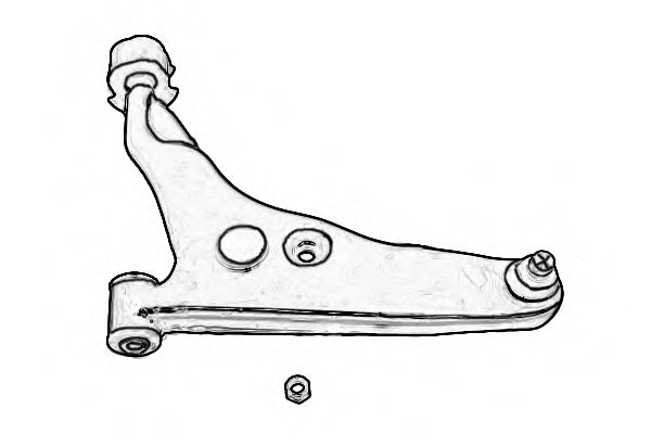 Рычаг независимой подвески колеса, подвеска колеса OCAP 0791964
