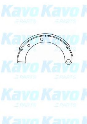 Комплектующие, стояночная тормозная система KAVO PARTS BS-6421