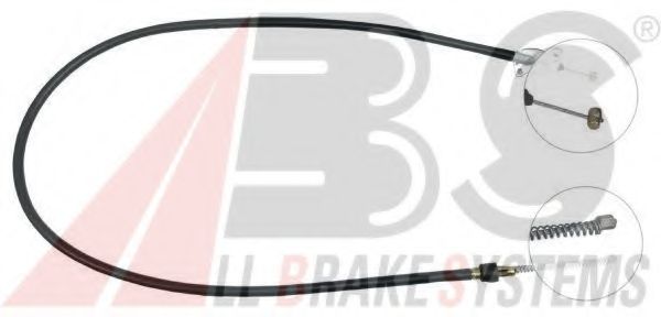 Трос, стояночная тормозная система A.B.S. K10328