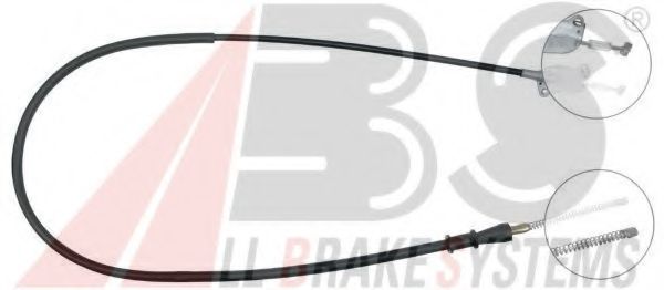 Трос, стояночная тормозная система REMKAFLEX 701040