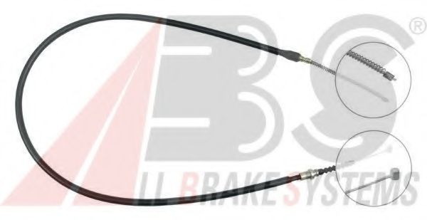 Трос, стояночная тормозная система A.B.S. K14308